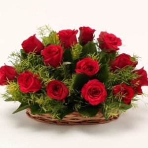 15 Red Roses Arrangement